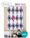 Mini Twist quilt pattern by Sew Kind of Wonderful SKW502  Bin MP