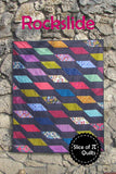 Rockslide Quilt Pattern by Slice of Pie Quilts, (Baby, Throw, Twin, Queen and King size instructions)