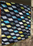Rockslide Quilt Pattern by Slice of Pie Quilts, (Baby, Throw, Twin, Queen and King size instructions)