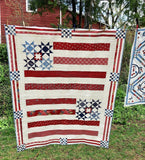 Grand Union Quilt pattern only MS2102 by Minick and Simpson 65" x 81"