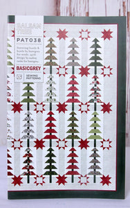 Balsam Tree Quilt Pattern Paper Only PAT038 Basic Grey, 76" x 82"