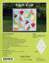 Fresh Fruit Sampler Quilt  Pattern - TQL10027 - PAPER PATTERN-only By Krista Moser