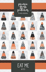 Eat Me Printed Quilt Pattern by April Rosenthal for Prairie Grass Patterns Finished Size 30" x 30"