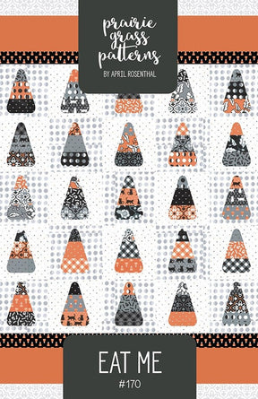 Eat Me Printed Quilt Pattern by April Rosenthal for Prairie Grass Patterns Finished Size 30" x 30"
