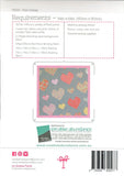 Kiss Chasey Quilt Pattern #TR022 Printed Pattern by Tied with a Ribbon Finished Size 64" x 64"