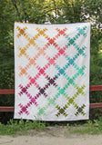 Prism Quilt Pattern VC1239 By V and Co. Paper Patter ONLY Finished Size 68 1/2 x 85 1/2 inches