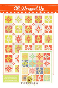 All Wrapped Up Printed Pattern Only by Fig Tree and Company ftq1150
