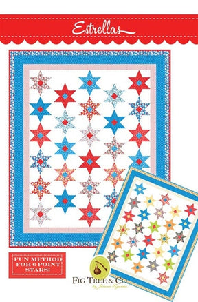 Estrella Quilt Pattern Only FTQ1656 by Fig Tree and Co.