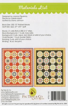 Ferris Wheel Quilt Pattern Only FTQ1152 by Fig Tree and Co.