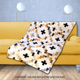 Rose Crossing Quilt Pattern QF-1802 The Quilt Factory by Deb Grogan Finished Size 80" x 80"