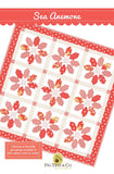 Sea Anemone quilt Printed Pattern Only by Fig Tree Quilts 62 x 62 inches