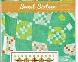 Sweet Sixteen Quilt Pattern Paper Only by Fig Tree Quilts 60" x 70" or 66" x 76"