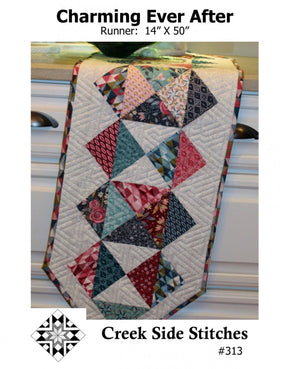 Charming Ever After # CSS313 From Creek Side Stitches, precut friendly