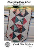 Charming Ever After # CSS313 From Creek Side Stitches, precut friendly