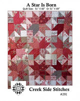 A Star Is Born CSS291 From Creek Side Stitches two sizes