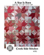 A Star Is Born CSS291 From Creek Side Stitches two sizes