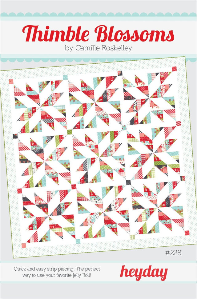 Heydey Printed Pattern ONLY, From Thimble Blossoms By Roskelley, Camille TBL228