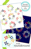Round and Round Printed Quilt Pattern #tbl156 by Thimble Blossoms - Paper Pattern Only