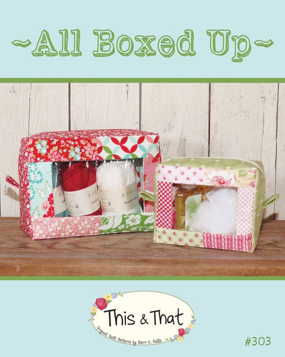 All Boxed Up Pattern TAT303 From This and That by Sherri Falls Bin MP