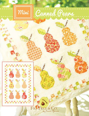 Mini Canned Pear pattern only FTQ992 By Fig Tree & Co. Bin MP
