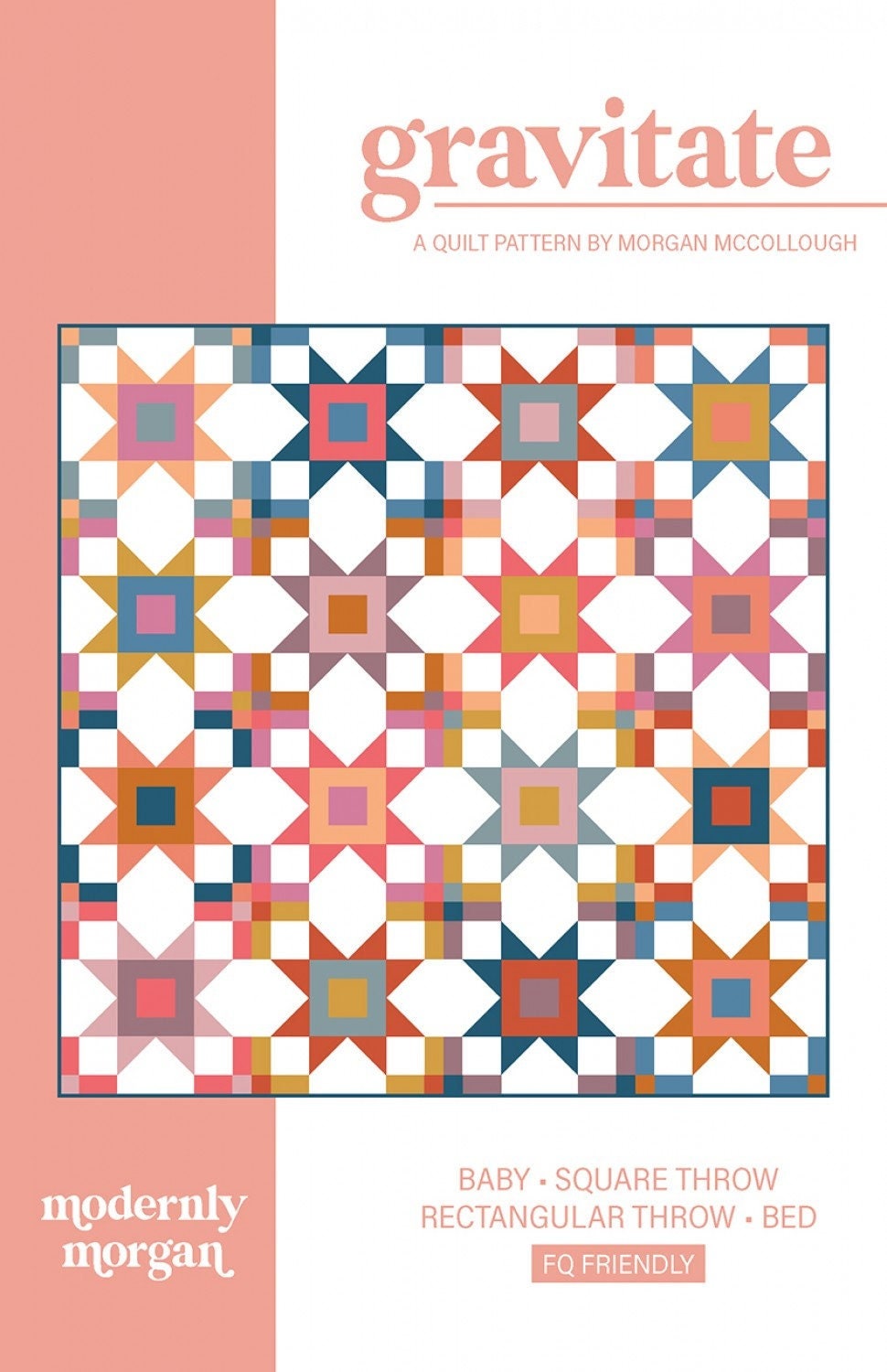 Gravitate MM-014 PAPER Quilt Pattern for Modernly Morgan