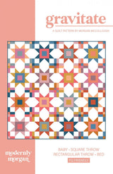 Gravitate MM-014 PAPER Quilt Pattern for Modernly Morgan