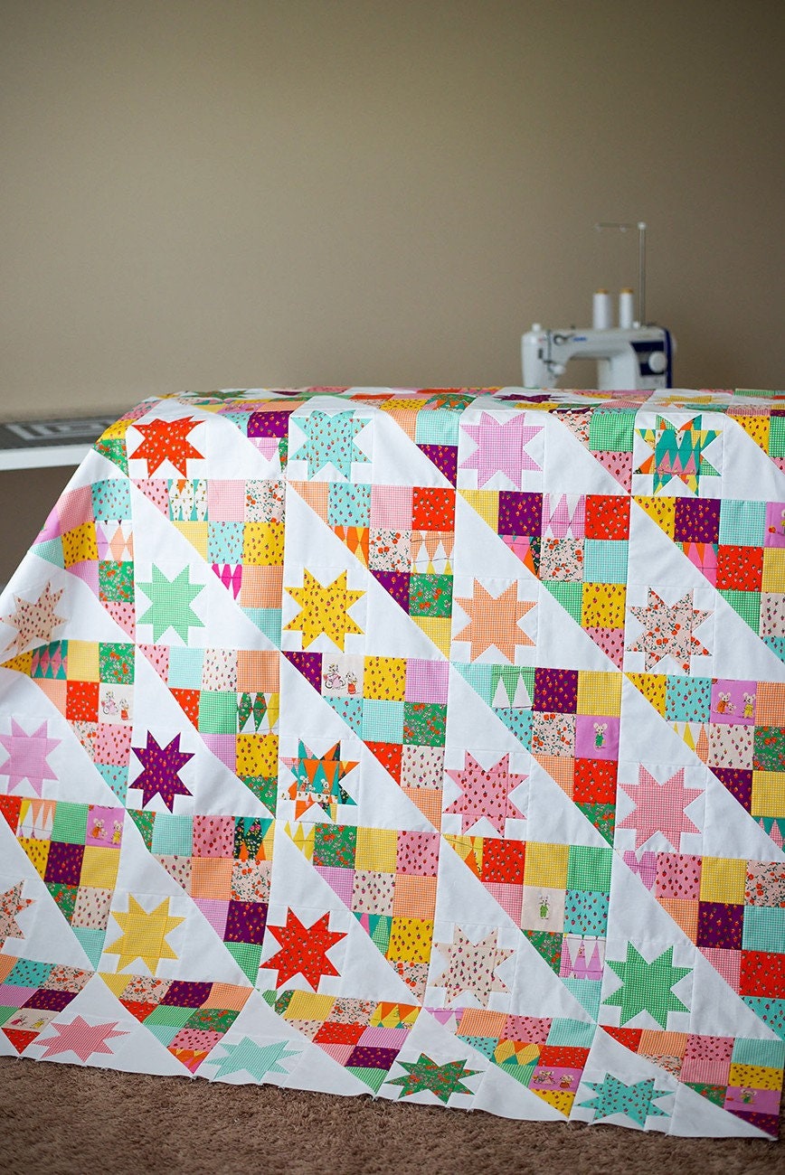 HodgePodge MM-016 PAPER Quilt Pattern for Modernly Morgan