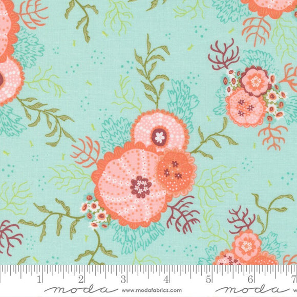 The Sea and Me Ocean Botanical Seafoam 20793-13 by Stacy Iest Hsu