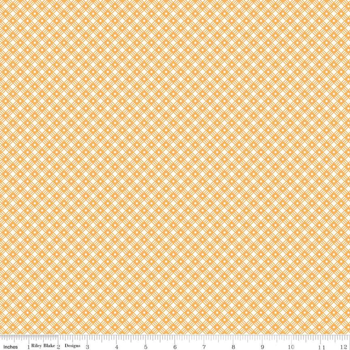 Flea Market Basketweave Daisy C10221 DAISY by Lori Holt for Riley Blake