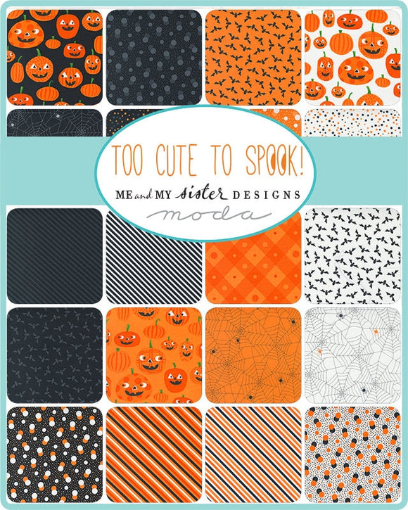 Too Cute To Spook Fat Quarter Bundle 24 Prints 22420AB by Me and My Sisters Designs for Moda Fabrics