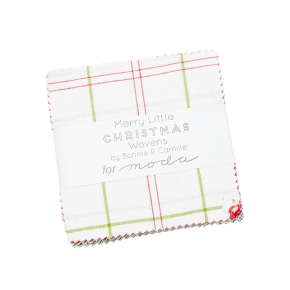 Merry Little Christmas Wovens Charm Pack 55249PP by Bonnie and Camille for Moda Fabrics