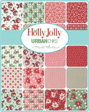 Holly Jolly Jelly Roll - 31180JR by Urban Chiks for Moda Fabrics Moda 4- 2 1/2" strips