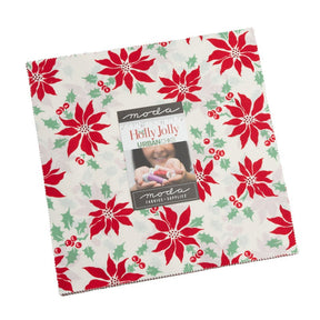 Holly Jolly Layer Cake 42 - 10" squares 311800LC   by Urban Chiks for Moda Fabrics Moda Precut squares