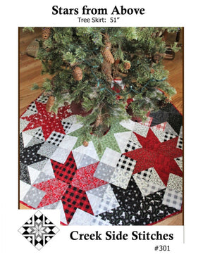 Stars from Above CSS301 From Creek Side Stitches Layer Cake friendly