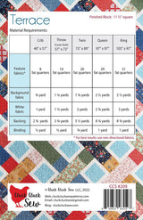 Terrace Printed Pattern by Cluck Cluck Sew CCS209