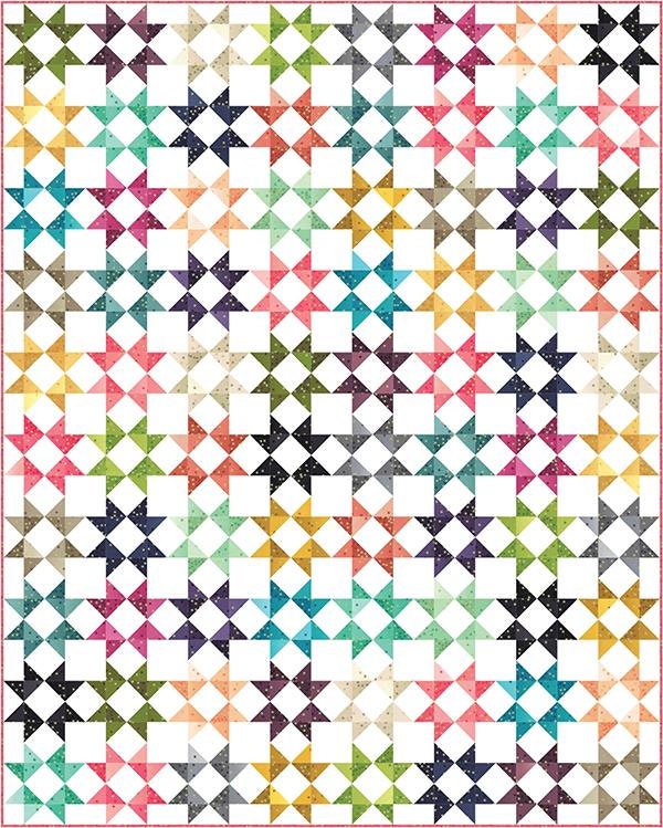 All Star quilt pattern VC1248 By V and Co. Paper Patter ONLY
