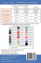 The Freya Quilt Pattern KTQ154  by Kitchen Table Quilting (baby, lap and twin sizes)