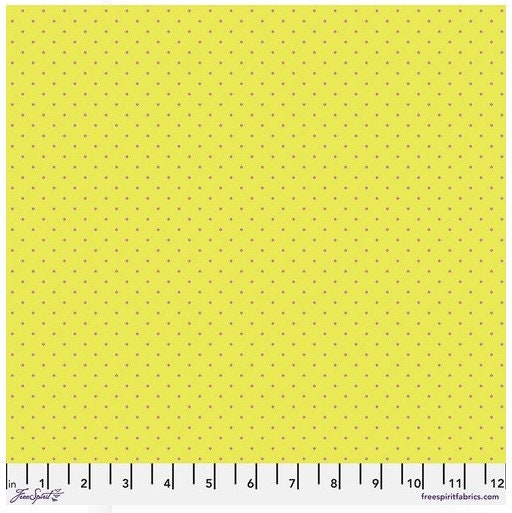 Tiny Dots - Flare sold 1/2 yard increments PWTP185.FLARE by Tula Pink for Free Spirit Fabrics