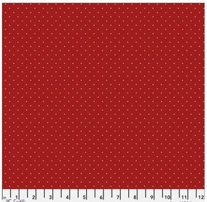 Tiny Dots - WATERMELON sold 1/2 yard increments PWTP185.WATERMELON  by Tula Pink for Free Spirit Fabrics