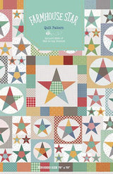 Bee in my Bonnet Farmhouse Star Quilt Pattern  P120-FARMHOUSESTAR