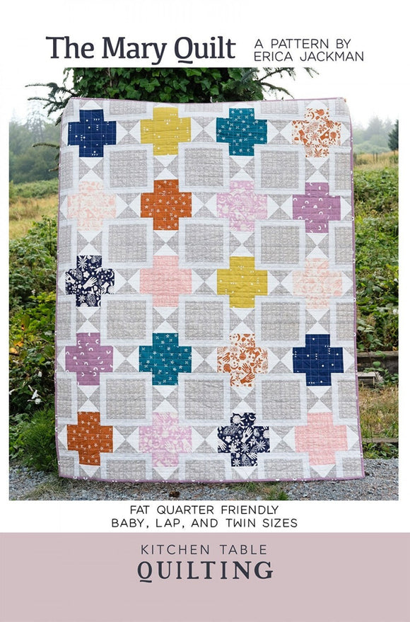 The Mary Quilt Pattern KTQ119  by Kitchen Table Quilting (baby, lap and twin sizes)