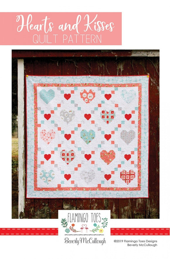 Hearts and Kisses Quilt Pattern by Beverly McCullough  74
