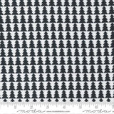 Candy Cane Lane Pine Trees in Charcoal 24121-14 by Sold by 1/2 yard increments