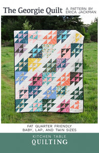 The Georgie Quilt Pattern KTQ138  by Kitchen Table Quilting (baby, lap and twin sizes)
