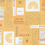 End of Bolt 17 inches Renew Daily Guide Sunshine 55560-12 yardage by Sweetwater for Moda  Fabrics EOB 1496