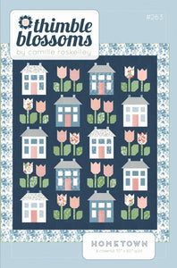 Hometown Quilt Pattern Paper only by Camille Roskelley for Thimble Blossoms 70" x 80"