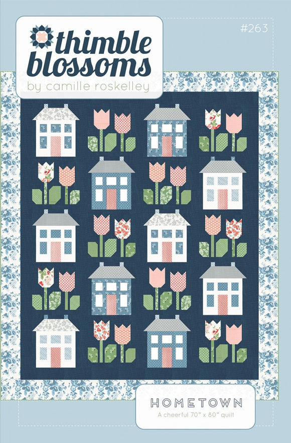 Hometown Quilt Pattern Paper only by Camille Roskelley for Thimble Blossoms 70