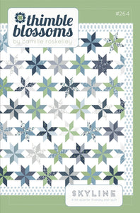 Skyline Quilt Pattern Paper only by Camille Roskelley for Thimble Blossoms 74" x 85"