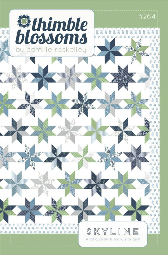 Skyline Quilt Pattern Paper only by Camille Roskelley for Thimble Blossoms 74