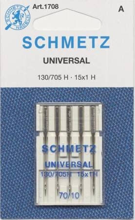 Schmetz Universal Machine Needle Size 10/70 # 1708